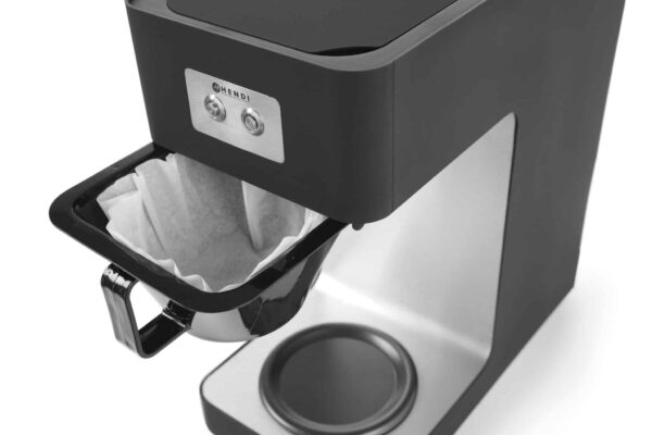 Hendi Kaffeemaschine Kaffeeautomat 1,8 Liter Glaskanne Schwarz NEU – Bild 5