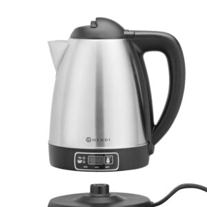 Hendi Wasserkocher Edelstahl mit LED Temperaturregelung 1,8 Liter NEU