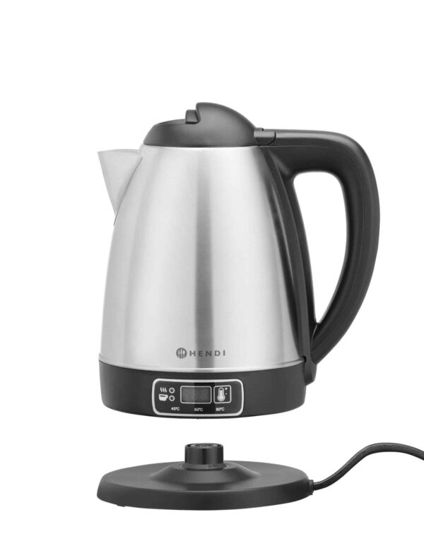 Hendi Wasserkocher Edelstahl mit LED Temperaturregelung 1,8 Liter NEU