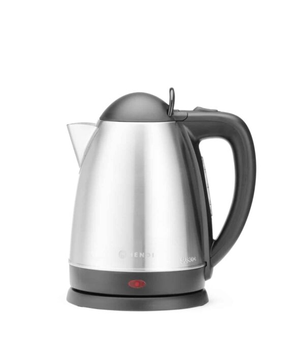 Hendi Gastro Wasserkocher aus Edelstahl 1,8 Liter 2150W Silber Schwarz NEU – Bild 3