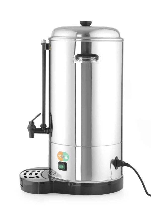 Hendi Rund-Filter-Kaffeemaschine Kaffee-Perkolator doppelwandig 16 Liter Silber – Bild 6