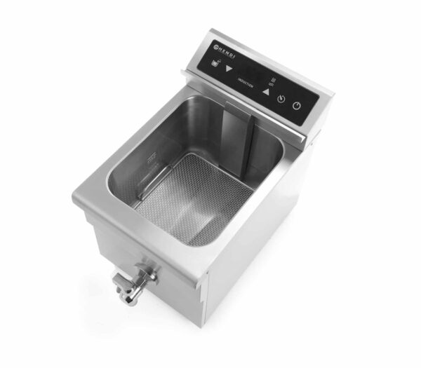 Hendi Induktion Fritteuse Induktionsfritteuse Edelstahl 8 Liter 3500W 230V NEU – Bild 10