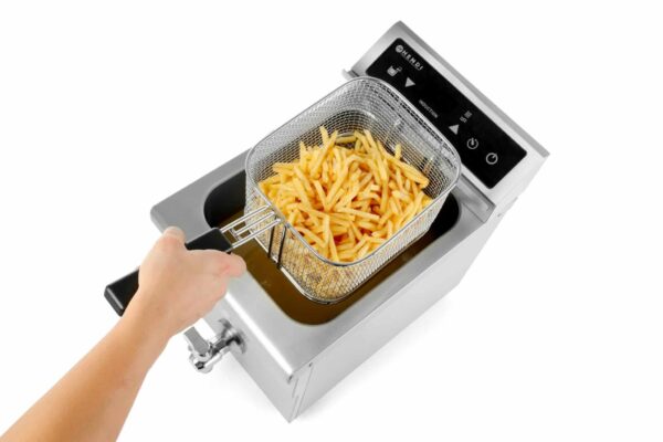Hendi Induktion Fritteuse Induktionsfritteuse Edelstahl 8 Liter 3500W 230V NEU – Bild 3