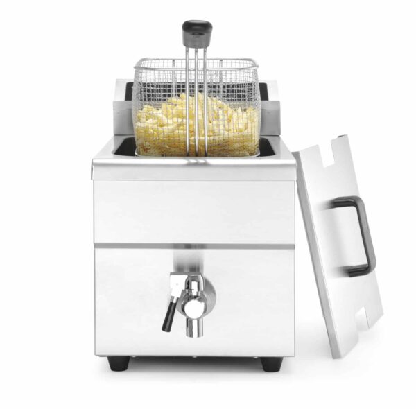 Hendi Induktion Fritteuse Induktionsfritteuse Edelstahl 8 Liter 3500W 230V NEU