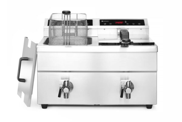 Hendi Induktionsfritteuse Doppel-Fritteuse DUO 2x 8 Liter 7000W 230V NEU – Bild 4