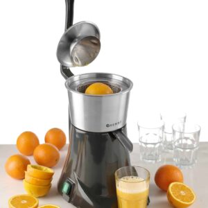 Hendi Zitruspresse Orangenpresse Zitronenpresse Saftpresse aus Edelstahl NEU