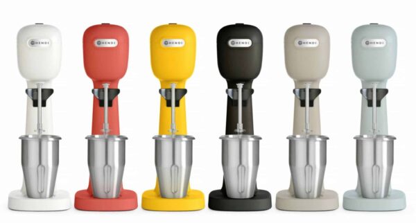 Hendi Milchshaker Drink-Mixer Eiweiß Barmixer Shaker Cocktail-Mixer 950 ml Blau – Bild 8