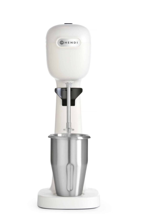 Hendi Milchshaker Barmixer Cocktailmixer Drink-Mixer inkl. 950 ml Weiss NEU