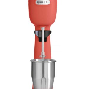 Hendi Milchshaker Drink-Mixer Eiweiß Barmixer Shaker Cocktail-Mixer Rot NEU