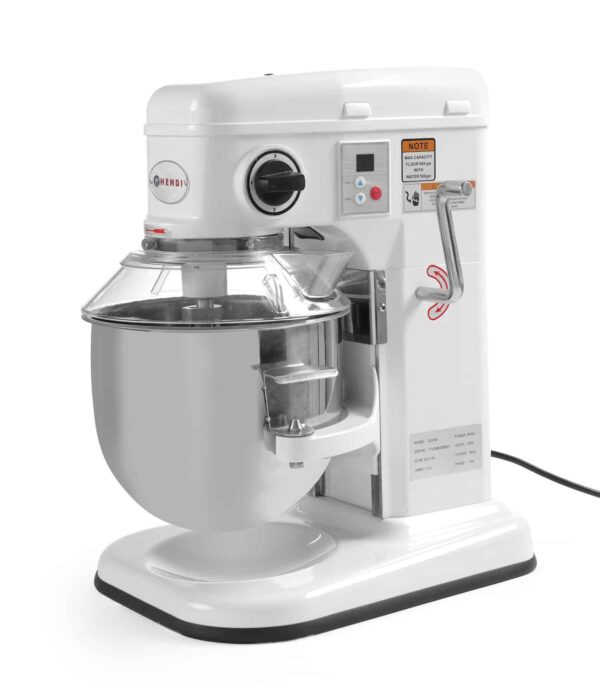 Hendi Küchenmaschine Planetenrührer Gastro Profi 7 Liter Weiß NEU