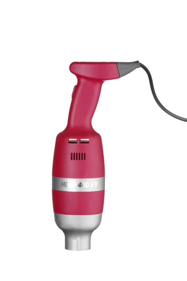 Hendi Stabmixer Handmixer stick-blender bis 100 Liter 400 Watt in Rot NEU – Bild 3