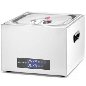Hendi Sous-Vide-Gerät Sous-Vide-Garer aus Edelstahl GN 2/3 13 Liter Silber NEU