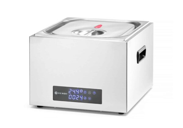 Hendi Sous-Vide-Gerät Sous-Vide-Garer aus Edelstahl GN 2/3 13 Liter Silber NEU