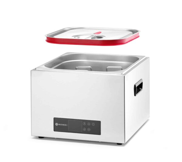 Hendi Sous-Vide-Gerät Sous-Vide-Garer aus Edelstahl GN 2/3 13 Liter Silber NEU – Bild 3
