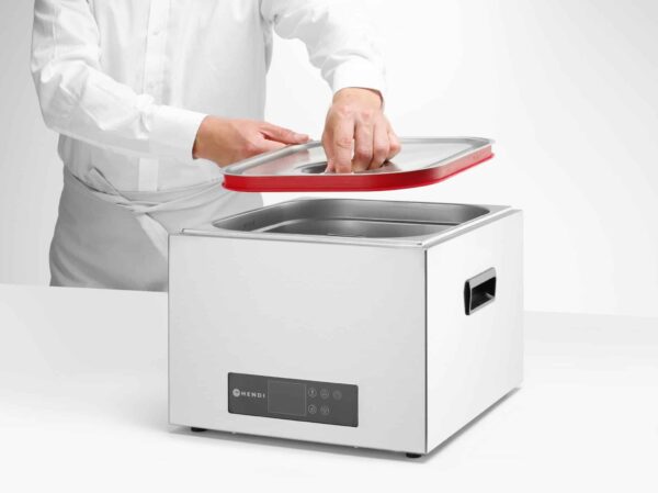 Hendi Sous-Vide-Gerät Sous-Vide-Garer aus Edelstahl GN 2/3 13 Liter Silber NEU – Bild 4