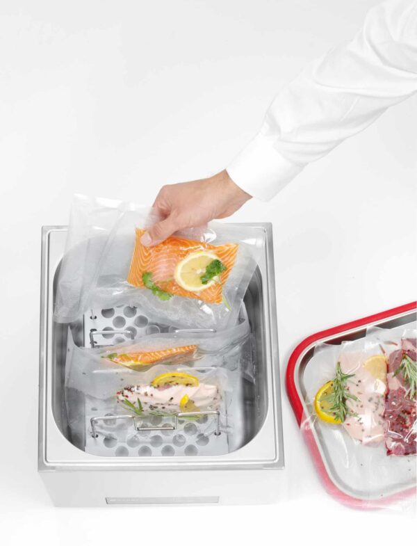Hendi Sous-Vide-Gerät Sous-Vide-Garer aus Edelstahl GN 2/3 13 Liter Silber NEU – Bild 5