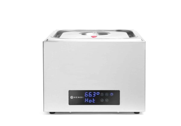 Hendi Sous-Vide-Gerät Sous-Vide-Garer aus Edelstahl GN 2/3 13 Liter Silber NEU – Bild 2