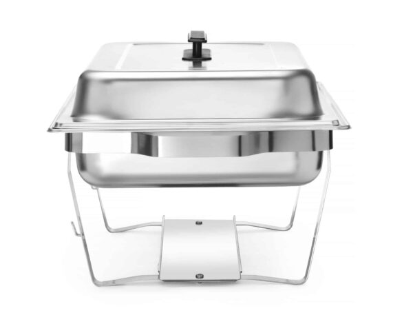 Hendi Chafing-Dish 4er Set aus Edelstahl Speisewärmer 1/1 GN NEU – Bild 5