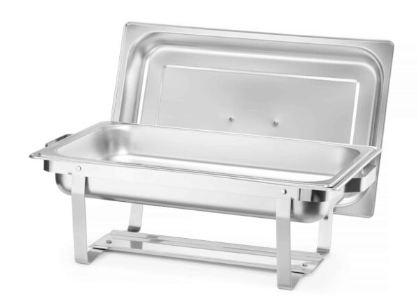 Hendi Chafing-Dish 4er Set aus Edelstahl Speisewärmer 1/1 GN NEU