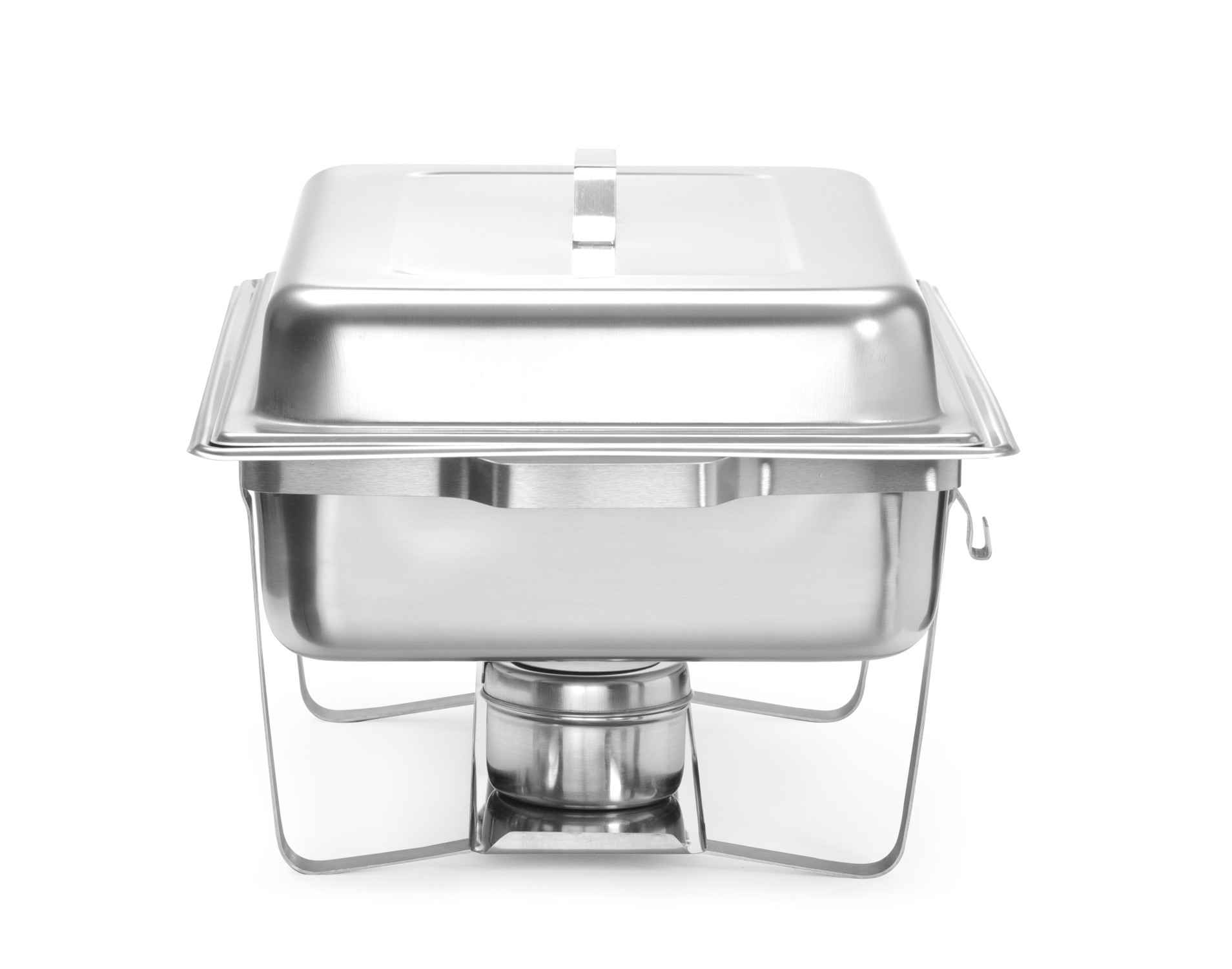 Hendi Chafing-Dish 4er Set aus Edelstahl Speisewärmer 1/1 GN NEU – Bild 4