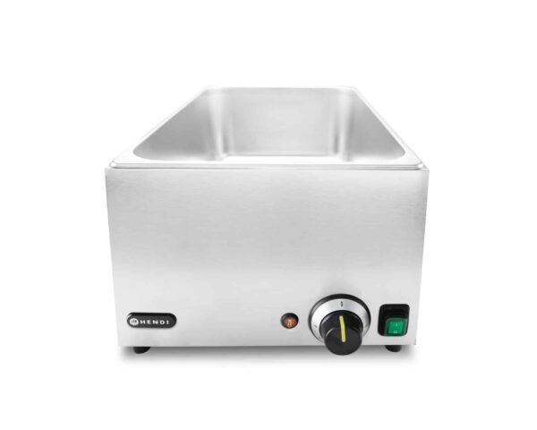 Hendi Bain-Marie Ranger Speisenwärmer GN 1/1 mit Ablasshahn Silber NEU