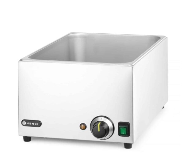 Hendi Bain-Marie Speisewärmer Set inkl. 3x 1/3 GN 100 mm Behälter mit Deckel NEU – Bild 4