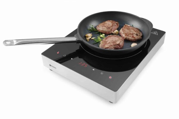 Hendi Induktionskocher Kochplatte Induktion Silber 2000W 230V NEU – Bild 7