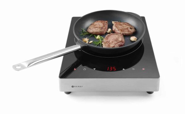 Hendi Induktionskocher Kochplatte Induktion Silber 2000W 230V NEU – Bild 6