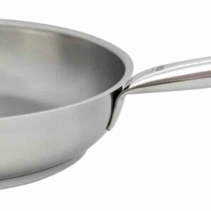 ELO Edelstahl-Bratpfanne Induktion Profi-Therm Ø 28 cm 6,5 cm Höhe Silber NEU