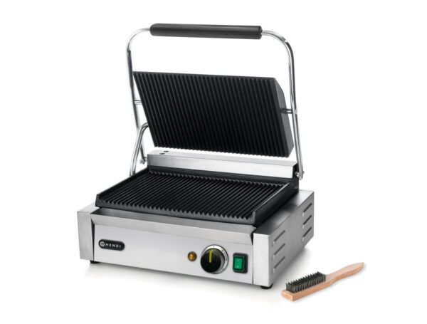 Hendi Panini Kontakt-Grill Kebab aus Edelstahl 300°C 230V NEU – Bild 6
