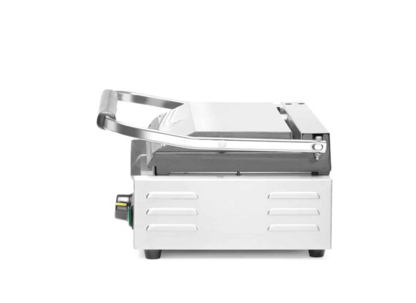 Hendi Panini Kontakt-Grill Kebab Grillplatte gerillt inkl. Bürste NEU – Bild 7