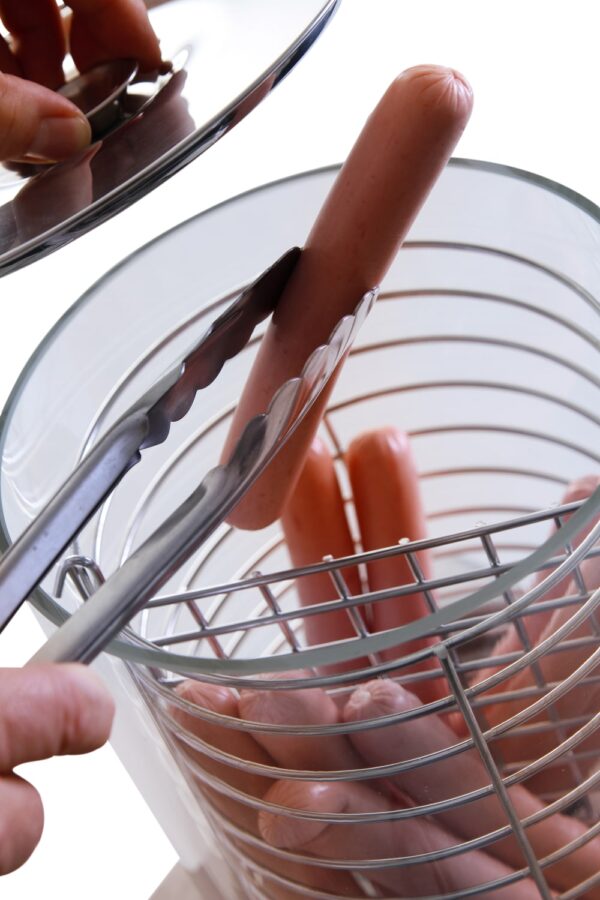 Hendi Hot-Dog-Gerät Würstchenwärmer Bockwurstwärmer aus Edelstahl NEU – Bild 7