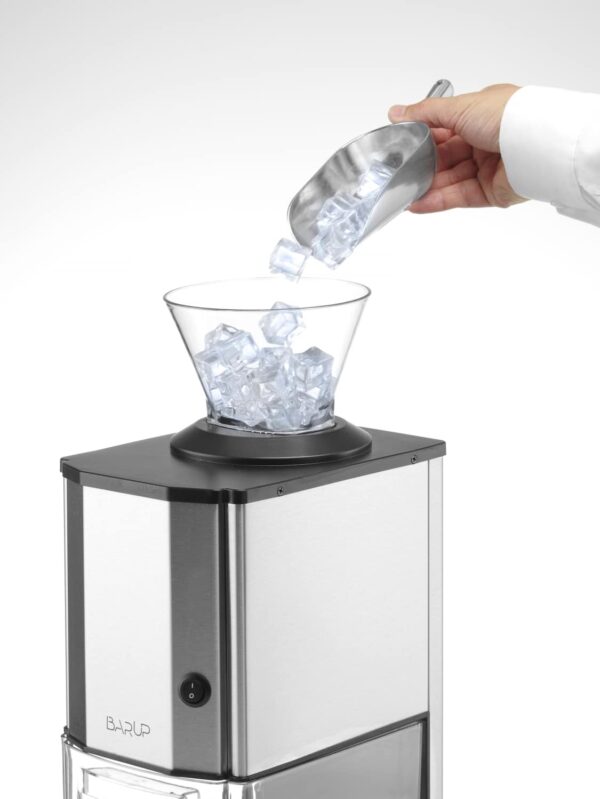 Ice-Crusher Eis-zerkleinere Eiswürfelzerkleinerer Design by BarUp Gastro NEU
