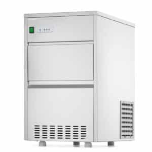 Hendi Kugel Eiswürfelmaschine Eiswürfelbereiter aus Edelstahl Eis 50 kg - 24h
