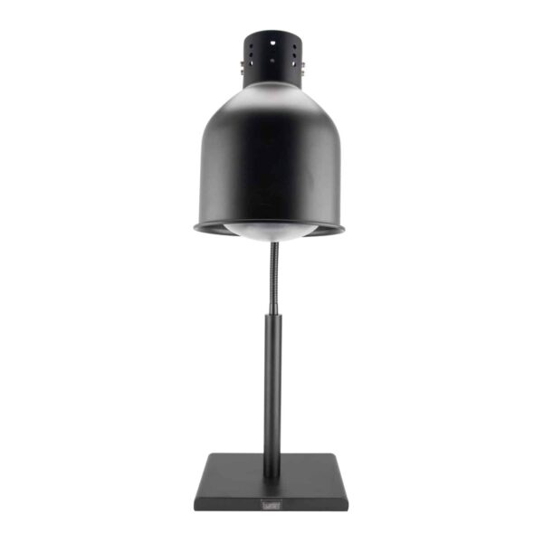 Hendi Flexible Wärmelampe Tischlampe Schwarz E27 Birne NEU – Bild 3