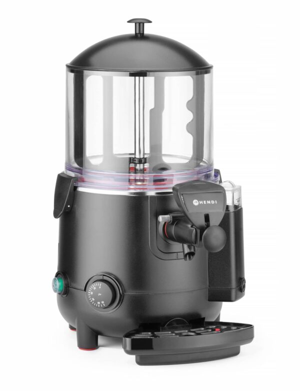 Hendi Heisse-Schokoladen-Spender Schoko-Dispenser 5 Liter Schwarz NEU