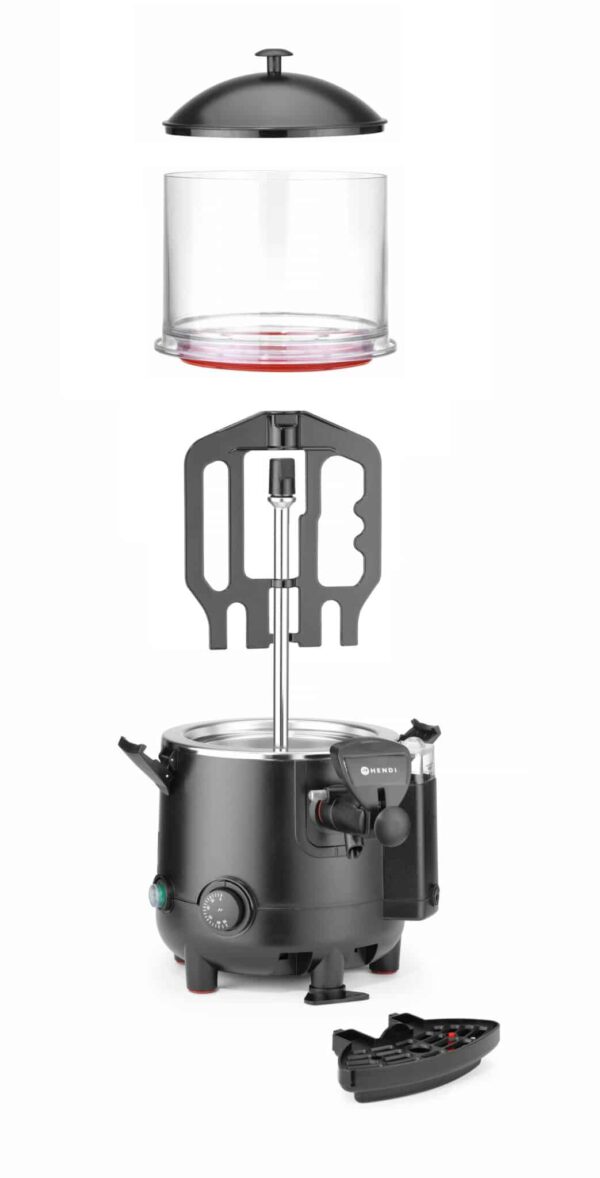 Hendi Heisse-Schokoladen-Spender Schoko-Dispenser 5 Liter Schwarz NEU – Bild 4