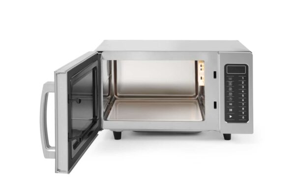 Hendi Edelstahl Mikrowelle Mikrowellengerät Mikrowellenherd 25 Liter 1550W NEU – Bild 7