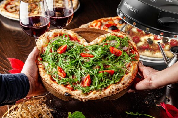 G3-Ferrari Pizzamaker Pizzaofen Napoletana 400°C 1200W Schwarz NEU – Bild 9
