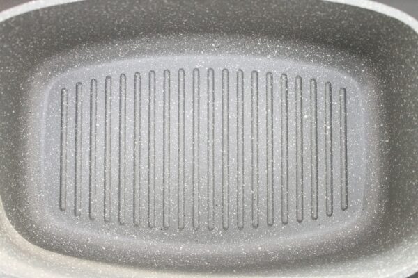GSW Gourmet Bräter Granit Universal 6 Liter Schwarz NEU – Bild 3