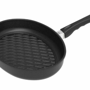 AMT Induktion Fischpfanne BBQ-Pfanne Oval Ø 35 x 24 x 5cm Gastro-Guss NEU