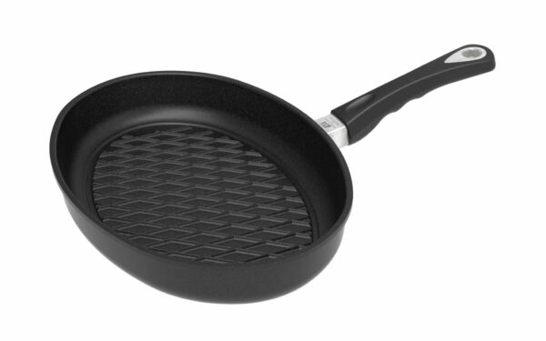 AMT Induktion Fischpfanne BBQ-Pfanne Oval Ø 35 x 24 x 5cm Gastro-Guss NEU