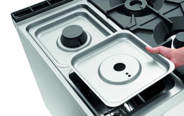 Bartscher 4 Flammen Gasherd, EBO 2/1GN – Bild 7