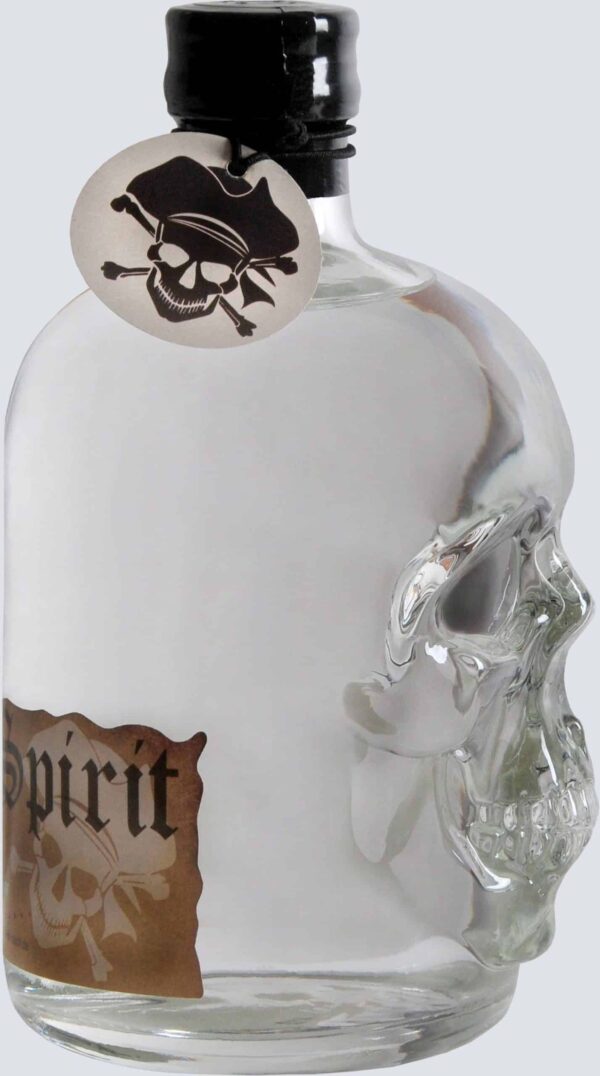 (1L/42,80€) Wodka Totenkopf-Flasche SeaWolf Captains Spirit 37,5% Vol. 0,5 Liter – Bild 3