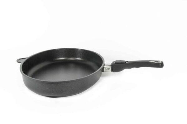 AMT Fischpfanne Induktion Oval mit abnehmbarem Stiel Griff 41 x 27 x 5 cm NEU – Bild 3