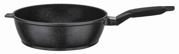 GSW Induktion Bratpfanne Schmorpfanne Ø 28 x 8,9 cm Gastro Titanium Granit NEU