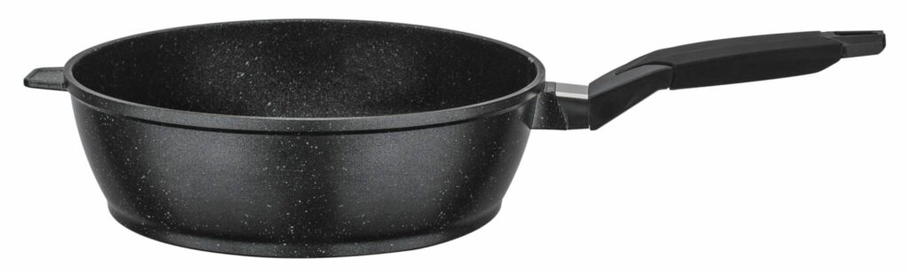 GSW 166331 titan granit ferroTherm extra hög sautépanna, 28 x 28 cm