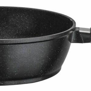 GSW Induktion Bratpfanne Ø 24 x 7,7 cm Gastro Titanium Granit Ferrotherm NEU