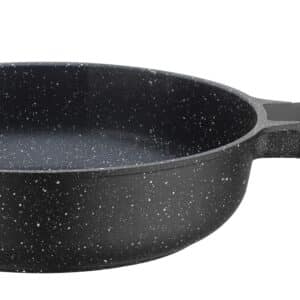 GSW Bratpfanne Schmorpfanne Ø 28 x 7,9 cm Titanium Granit Advanced Schwarz NEU