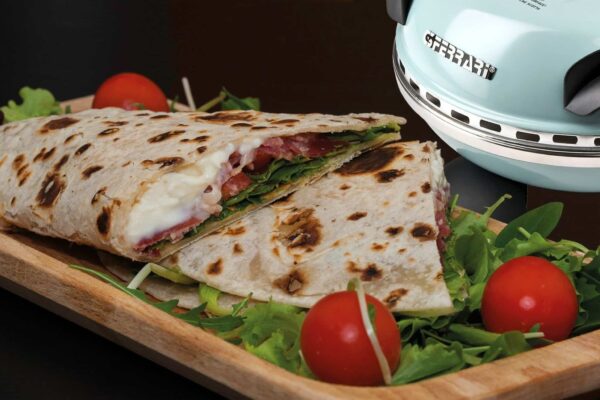 G3-Ferrari Pizzamaker Pizzaofen DELIZIA Express 400°C 1200W Cool Blue Blau NEU – Bild 9